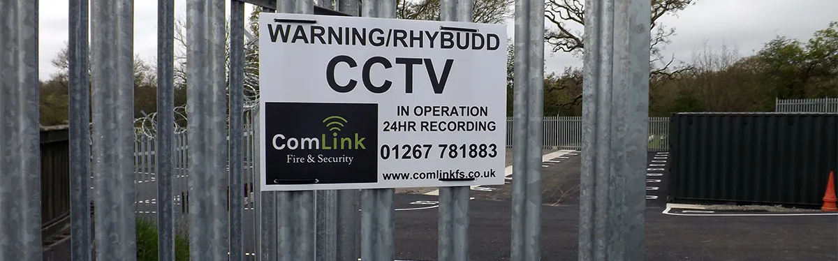 CCTV in operation sign